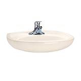 American Standard 0113.404.222 Colony 24-Inch Pedestal Sink Basin with 4-Inch Faucet Holes, Linen