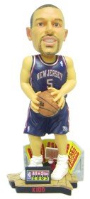 New Jersey Nets Jason Kidd 2003 All Star Logo Forever Collectibles Bobble Head