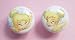 2pc Handcrafted Disney Princess TinkerBell Tinker Bell Ceramic Knobs Set