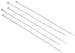 Electrical Cables - GB 46-310 Electrical 11-Inch Cable Ties, Natural, 100-Pack