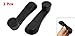uxcell 2 Pcs Black Plastic Car Window Winder Cranks Handle Lever