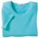 Port Authority - Ladies Scoop Neck T-Shirt Turquoise-XL