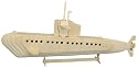 Submarine - Woodcraft Construction Kit