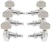 Grover 102 3-Per-Side Guitar Tuning Keys, Chrome