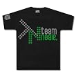 TEAM NEALE - Dots - Black T-shirt