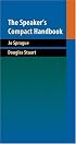 Cengage Advantage Books: The Speaker's Compact Handbook (with SpeechBuilderExpress? and InfoTrac )