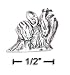 shih_tzu24shih tzu - Sterling Silver 3D Antiqued Shihtzu Charm
