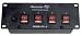 American Dj 4 Channel Power Strip With On/off Backlight Toggle Switches