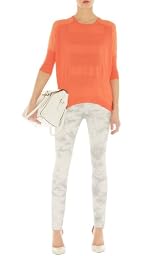 Georgette Panelled Pod Knit