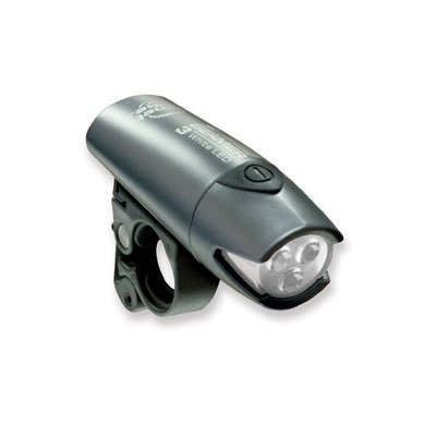 Planet Bike Beamer 3 - 3 White LED Bicycle Headlight - 3029