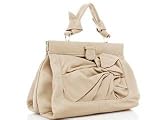 Hype Cathy Framed Satchel in Sand