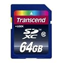 Transcend - Flash memory card - 64 GB - Class 10 - SDXC Memory Card