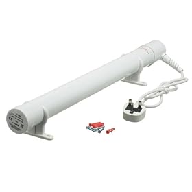 WHITE TUBULAR HEATER 4FT LONG