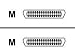 6ft Straight Thru Cent36m/cent36m 25 Conductor