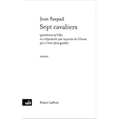 Sept cavaliers quitt�rent la ville au cr�puscule par la porte de l'Ouest qui n'�tait plus gard�e