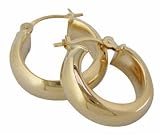 Round Hoop Earring