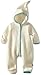Zutano baby-boys Unisex Baby Cozie Elf Romper ,Cream ,3-6 Months