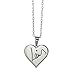 One Direction 'Louis Signature' Heart Necklace