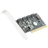 New Syba Controller Card Sy-Pci40010 4 X Port Sata Ii Pci W/ Software Raid Retail Highest Quality