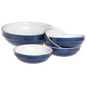 Emile Henry Provencale 5 Piece Pasta Bowl Set by Emile Henry