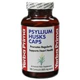 Psyllium Husks Caps by Yerba Prima 180 Capsules