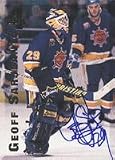 Geoff Sarjeant, Peoria Rivermen - St. Louis Blues, 1994 Classic 4 Sport Gold Autographed Card