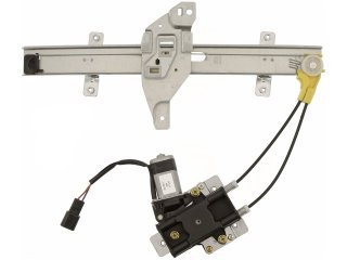 Window Regulator, Dorman 741-837 Pontiac Grand Prix Rear Passenger Side Power Window Regulator with Motor