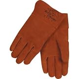 Black Stallion 24C Premium Side Split Cowhide MIG Welding Gloves - Short Cuff -