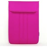 Cosmos Pink Neoprene/Cotton 15" 15.6" inch Laptop notebook computer case/bag/sleeve for Dell HP Acer Asus Sony IBM Gateway Toshiba samsung + Cosmos cable tie