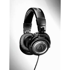 Audio Technica ATH-M50 Closed-Back Dynamic Monitor Headphones by Audio-Technica