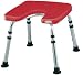 U Seat Shower Chair, Red Seat Cover