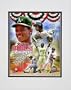Rickey Henderson "Legends Composite" Double Matted 8� x 10� Photograph (Unframed)