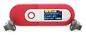 ATMT MP140 - 512MB MP3 Player with DRM10 - Red