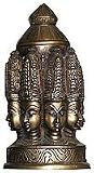 ShalinCraft Hindu Religious Statue Brass Sculpture of Lord Buddha Dia - 3.75 