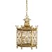 Currey & Company 9661 Lillian August 3 light Foyer Light, Gold Leaf