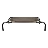 Coolaroo Elevated Pet Bed, Small, Gray