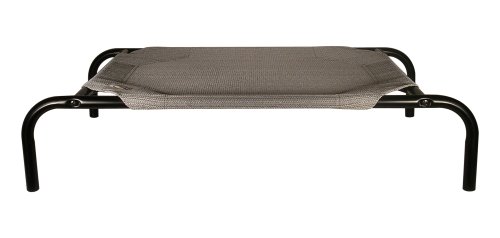 Coolaroo Steel Pet Bed with Knitted Fabric, Slate Blue, Medium, 436049