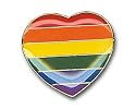 Pin: Rainbow Herz 17 mm