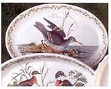 Portmeirion Birds of Britain Earthenware 13-Inch Steak Platter