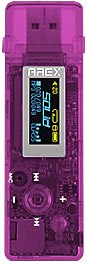 RWC �f�W�^���I�[�f�B�I�v���[���[ THUMBSTICK SOLID 512MB �A�N�A�p�[�v�� TSV5-512V
