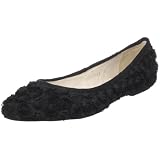 ALL BLACK Womens Rose Bud Flat