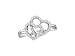 Awesome SI Quality Genuine Diamond Double Heart Ring