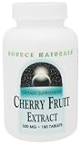 Source Naturals - Cherry Fruit Extract, 500mg, 180 tablets