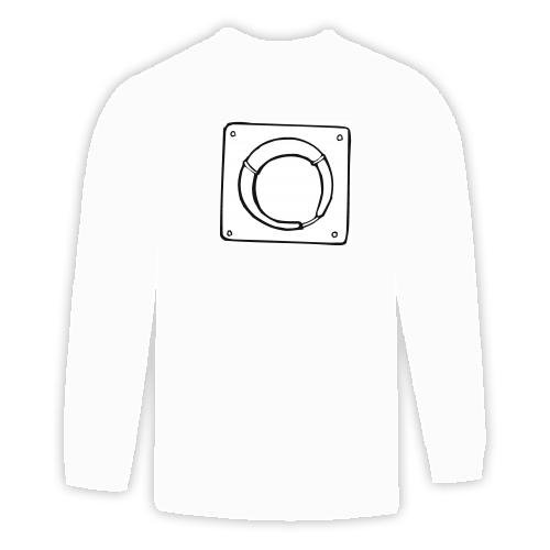 Click here to buy Long Sleeve T-shirt with Zulu, black and white, bangle.