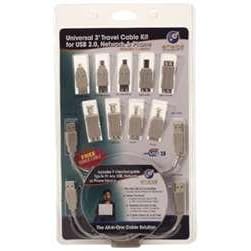 Emerge Tech ETCABLEKIT3 3' USB 2.0 Universal Cable Kit