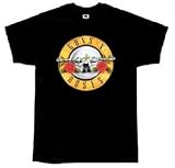Guns N Roses Classic Bullet Logo T-shirt (X-Large)