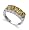 .925 Sterling Silver Band Citrine Gemstone Ring Size 5