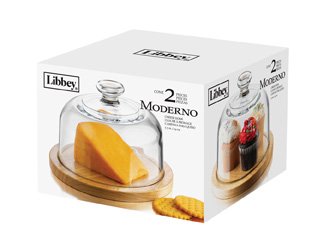 Libbey Cheese Dome in Gift Box