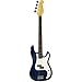 31CSMN77FCL. SL75  Austin Bazaar 43 Blue Electric Bass with Carrying Bag and Accessories