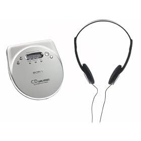 Sony DEJ815 Silver CD Walkman